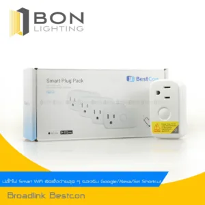 BroadLink  ⚡⚡Broadlink Bestcon Sp4Mini Us Wifi ปลั๊กเสียบไฟฟ้าอัจฉริยะUS Wi-Fi 15A⚡⚡ควบคุมได้ทุกทีทุกเวลา⚡⚡