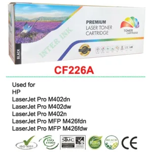 ตลับหมึก LaserJet Pro M402dn / M402dw / M402n (CF226A) สีดำ Compatible