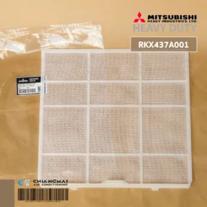 RKX437A001 / RKX437A300 แผ่นกรองฝุ่น Mitsubishi Heavy Duty ฟิลเตอร์แอร์ มิตซูบิชิ อะไหล่แอร์ ของแท้ศูนย์
