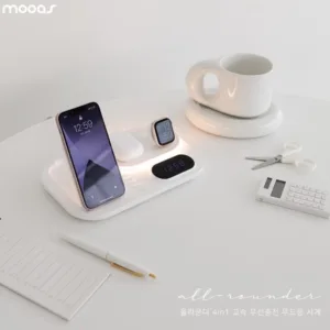 [Mooas]  Galaxy พร้อมส่ง  All round 4 in 1 speed wireless charger