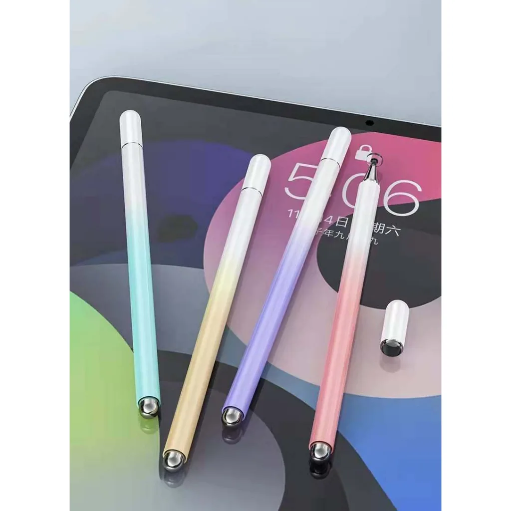 [มีในสต็อก] สไตลัสเข้ากันได้กับระบบ Android/OS ปากกาชาร์จเข้ากันได้กับโทรศัพท์มือถือ/ไอแพด