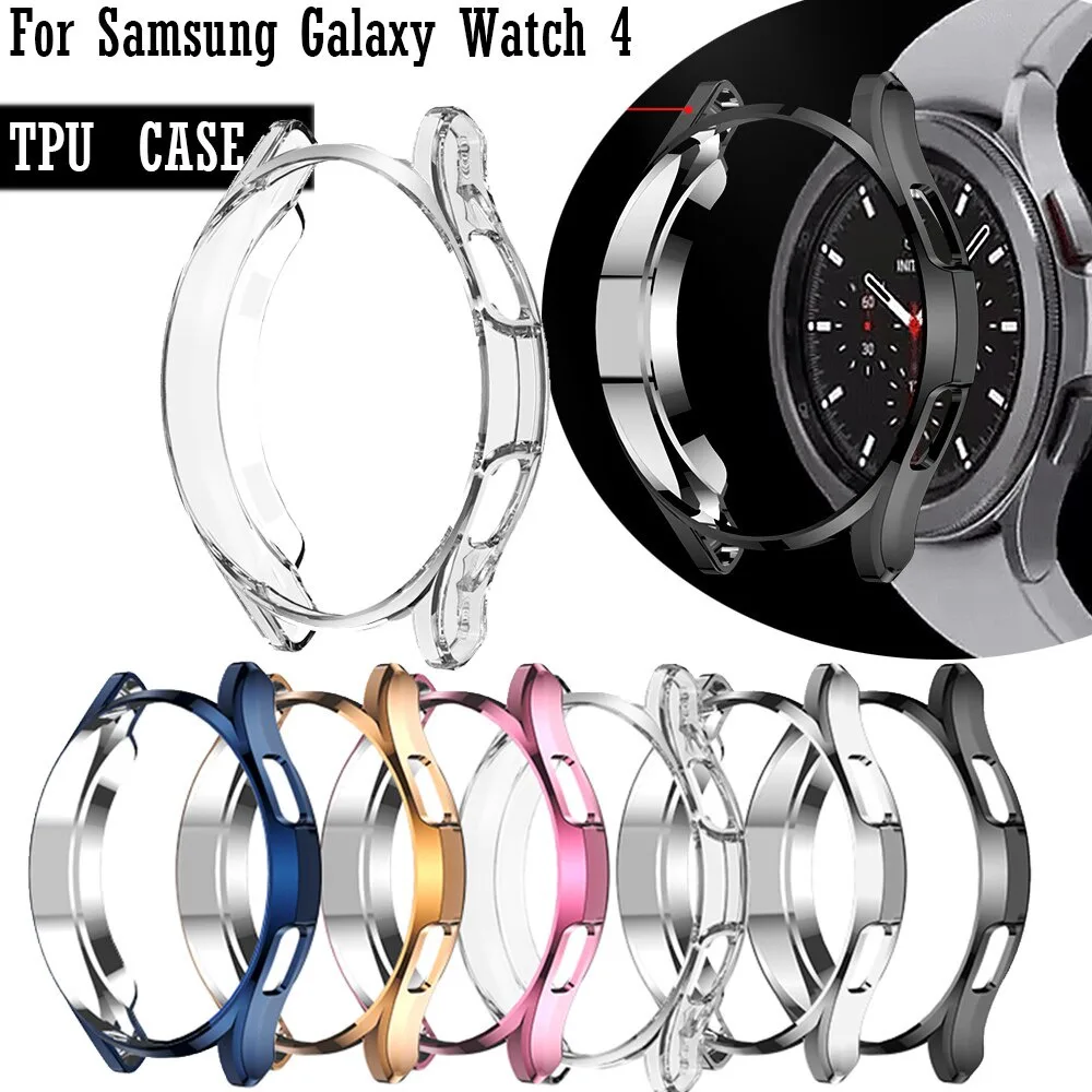 เคสนาฬิกาข้อมือ Tpu ป้องกันรอยสําหรับ Samsung Galaxy Watch 4 40 มม. 44 มม. Galaxy4 Classic 42 มม. 46 มม.