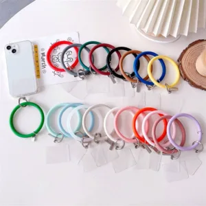 สายคล้องโทรศัพท์แฟชั่น สร้อยข้อมือซิลิโคน สําหรับเคสโทรศัพท์มือถือ หูฟังบลูทูธ หัวเข็มขัดหลายแบบ สายรัดข้อมือ แบบพกพา ป้องกันการสูญหาย เชือกเส้นเล็ก สําหรับกระเป๋าเป้สะพายหลัง
