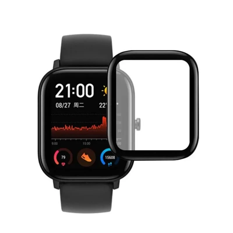 3d ป้องกันหน้าจอป้องกันฟิล์มสําหรับ Huami Amazfit Bip 5 Unity 3 U pro S GTS4 GTS 2 Mini
