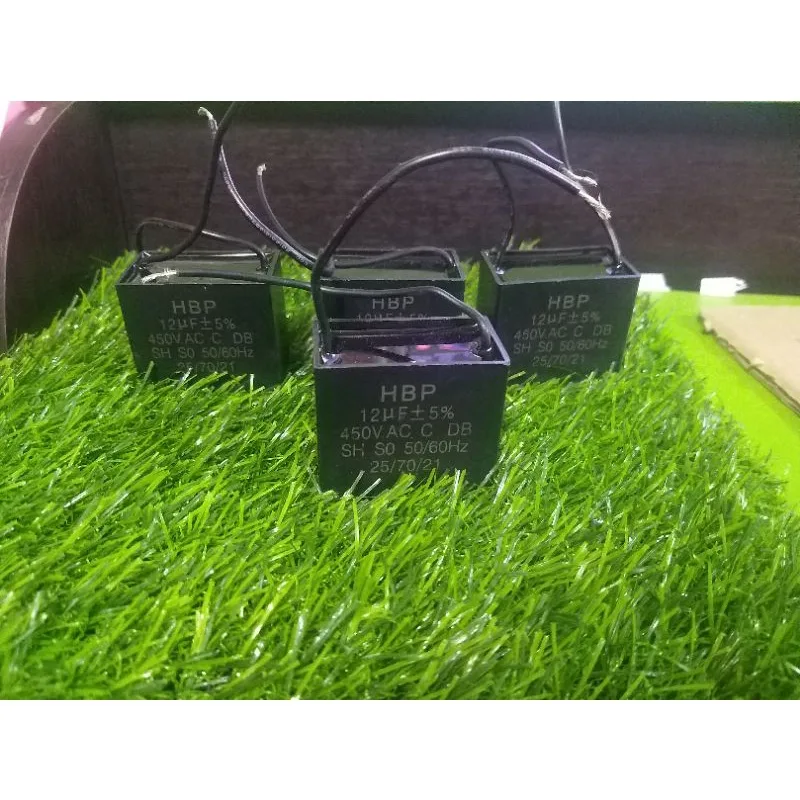 C12uf/450vแบบสายใช้สตาทร์มอเตอร์เครื่องซักผ้า/มอเตอร์ปั้มน้ำ/และมอเตอร์อื่นๆที่ใช่ค่าเดี่ยวกัน