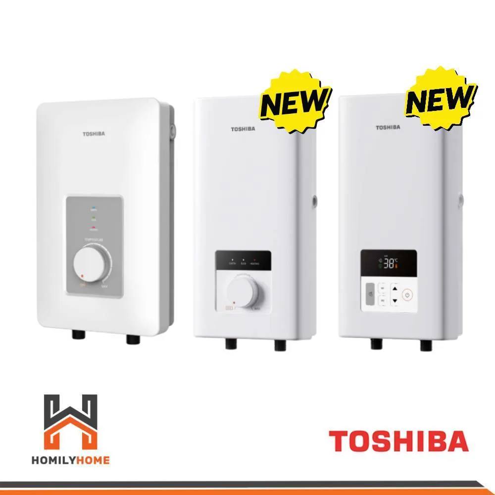 ส่งฟรี! TOSHIBA เครื่องทำน้ำอุ่น TWH-38WTH 3800W TWH-45WTH 4500W TWH-38MFNTH TWH-48MFNTH TWH-38EFNTH TWH-48EFNTH