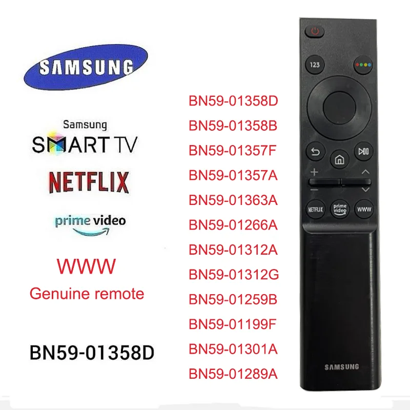 ของแท้ Remote รีโมททีวี Samsung Smart TV รีโมท 4K 8K UHD 2021 BN59-01358D BN59-01358B BN59-01357F