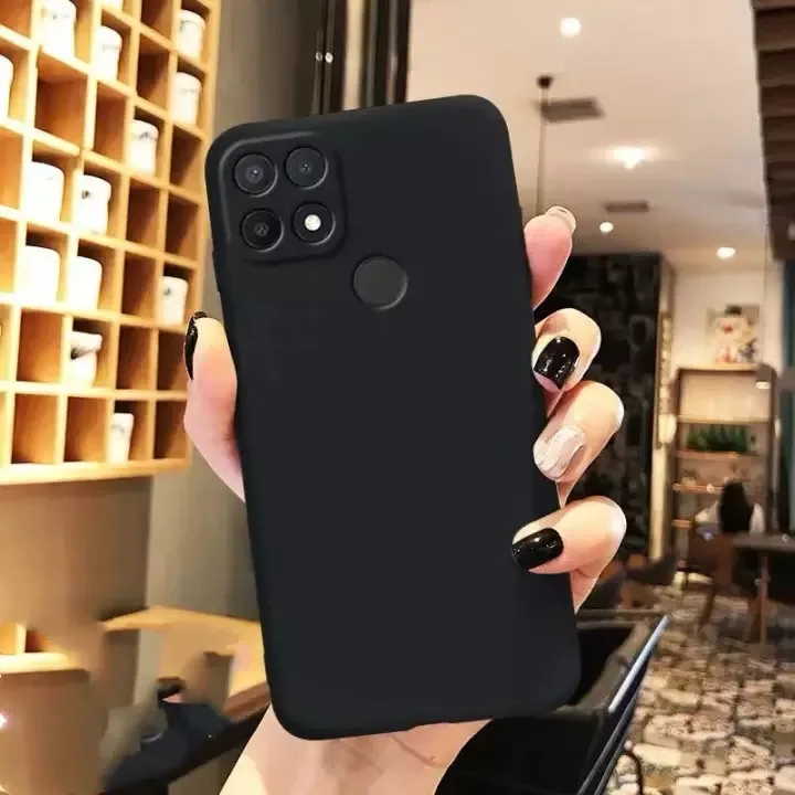 [ส่งจากไทย] Case Realme C21Y tpu เคสสีดํา เคสซิลิโคน สวยและบาง