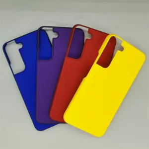 เคสโทรศัพท์แบบด้านบางเฉียบสําหรับ Samsung Galaxy S20 S21 S22 Ultra Plus ป้องกันลายนิ้วมือ PC ฝาหลัง