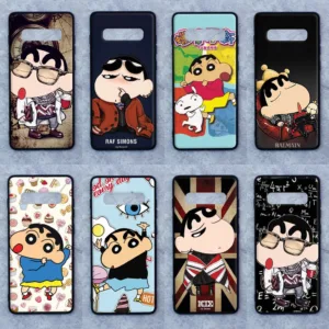 เคส Samsung S10 plus ลายชินจัง ขอบนิ่มหลังแข็ง เคสมือถือ เคสโทรศัพท์ Case เคส TPU ขอบนิ่มหลังแข็ง ไม่ขูดตัวเครื่อง