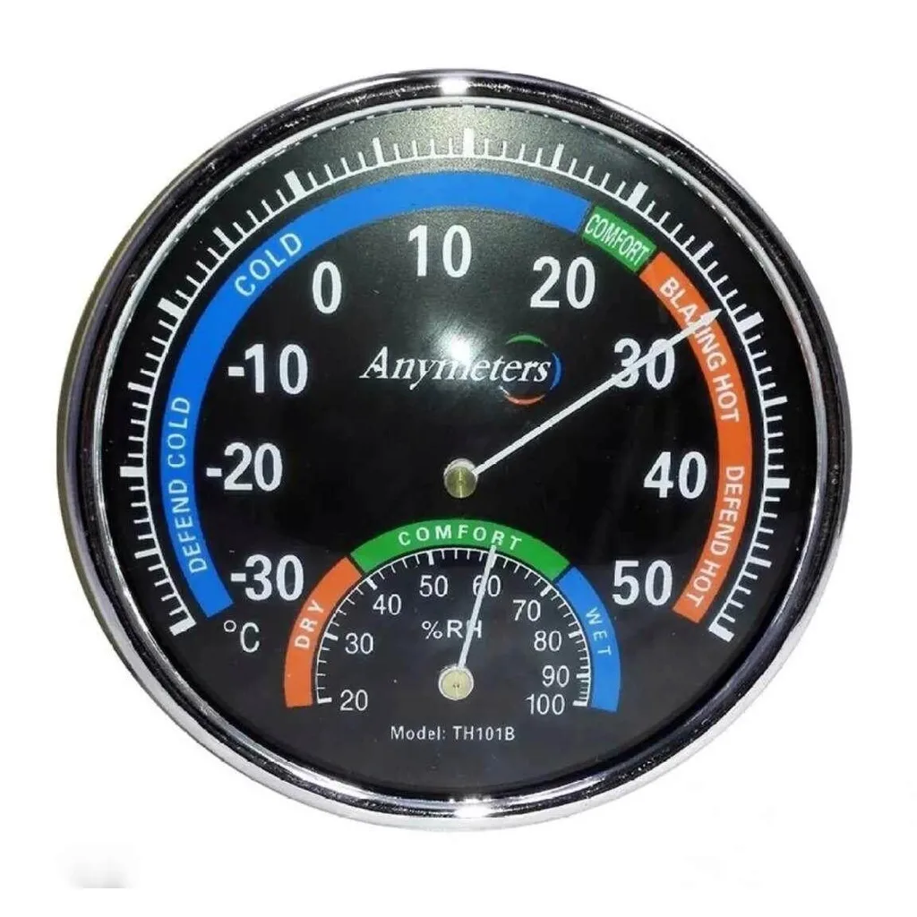 TH101เครื่องวัดอุณหภูมิและความชื้น Thermometer & Hygrometer ANYMETER / วัดอุณหภูมิ -30 ถึง 50 องศาเซลเซียส ความชื้น 20-1