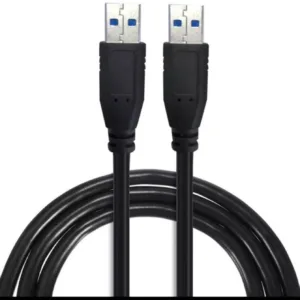 สาย USB ตัวผู้ 2 หัว Type-A USB 2.0 สายเคเบิ้ล สายเชื่อมต่ออุปกรณ์ สำหรับ HDD