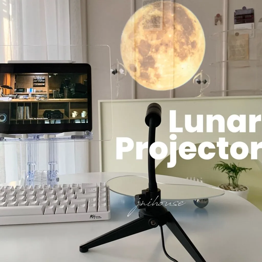 [พร้อมส่ง] Jnihouse : Lunar Projector โปรเจคเตอร์พระจันทร์ ลูกโลก