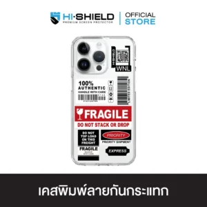 HI-SHIELD Stylish เคสใสกันกระแทก iPhone รุ่น Tag2 [เคส iPhone16