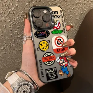 เคสโทรศัพท์มือถือ ลายการ์ตูนมาริโอ้ สําหรับ iPhone 15 14 13 11 12Promax 11Promax 12Pro 14plus 15Promax IEEA