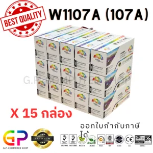 Color Box / 107A / W1107A / ใช้กับเครื่อง 107a / 107w / 135a / 135w / ตลับหมึกเลเซอร์เทียบเท่า /สีดำ/1