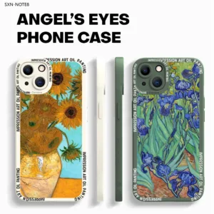 Samsung Galaxy Note 8 9 10 20 Lite Plus Ultra เคสซัมซุง สำหรับ Case Oil Painting เคสโทรศัพท์ Silicone Cases  Thicken