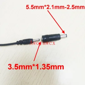 3.5mm 1.35mm / 4.0mm 1.7mm to 5.5mm 2.1mm 2.5mm อะแดปเตอร์ปลั๊กแจ็คแปลง DC ตัวเมีย 3.5 มม. 1.35 มม. 4.0 มม. 1.7 มม. เป็นตัวผู้ 5.5 มม. 2.1 มม. 2.5 มม.