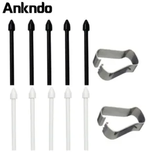 Ankndo 5Pcs สัมผัส สไตลัส ปากกา เคล็ด ลับ หัวปากกา For Samsung Galaxy Tab S6 lite S6/S7/S7+/S7 FE S8+ Note 10 20 Stylus Pen Tip (สำหรับปากกาต้นฉบับของ Samsung)