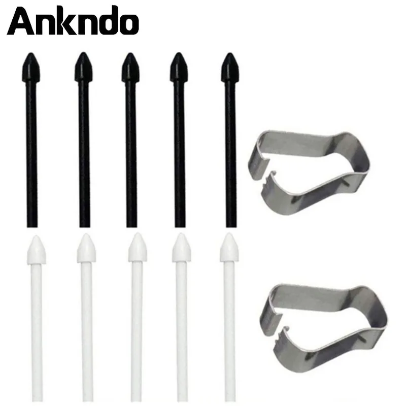 Ankndo 5Pcs สัมผัส สไตลัส ปากกา เคล็ด ลับ หัวปากกา For Samsung Galaxy Tab S6 lite S6/S7/S7+/S7 FE S8+ Note 10 20 Stylus Pen Tip (สำหรับปากกาต้นฉบับของ Samsung)