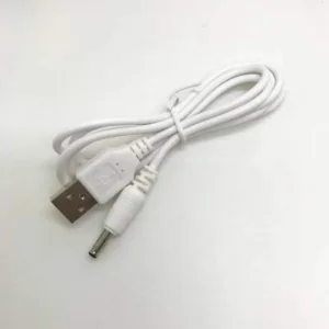 [พร้อมส่ง] สายชาร์จ USB หัวกลม DC3.5 ยาว 1 เมตร ชาร์จตุ๊กตาพูดได้
