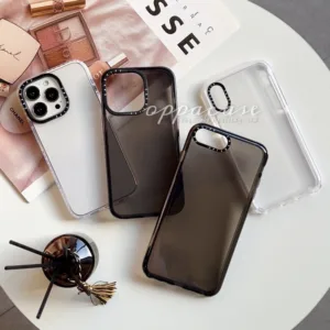 เคสใสสีพึ้น Black & White เคสสำหรับรุ่น 6/7/8/SE20 - 16 16Plus 16Pro 16ProMax