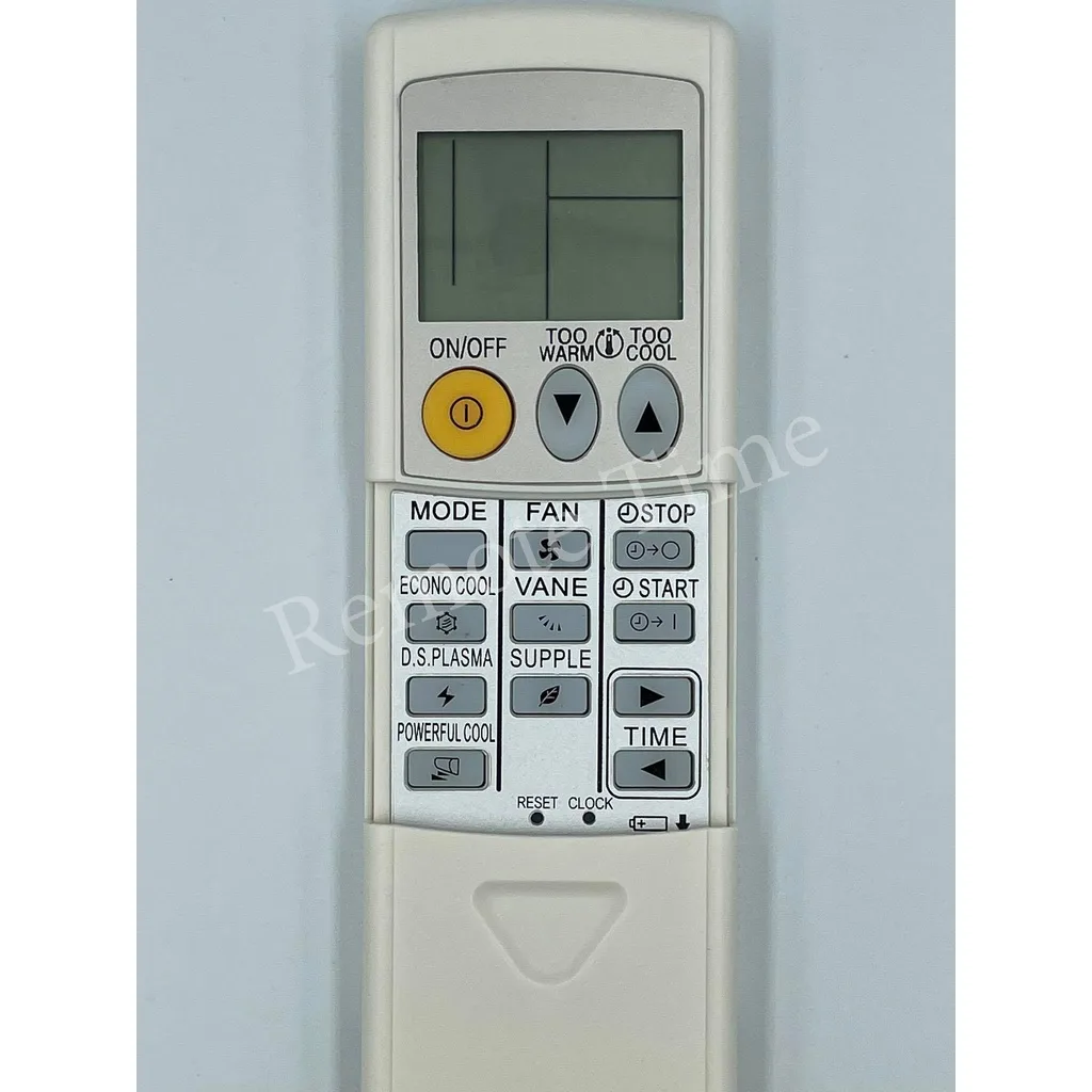 รีโมทแอร์ Mitsubishi Electric รุ่น KD05D / KM05D มีคำสั่ง Supple