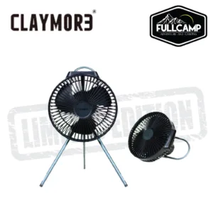 Claymore Fan V600+ Black Limited พัดลมตั้งโต๊ะ พกพา แบบแขวน พัดลมเเคมป์ไร้สาย พัดลมพกพา พัดลมแคมป์ปิ้ง