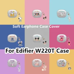 【Case Home】เคสหูฟัง แบบนิ่ม ลายการ์ตูนสุนัข Laurel สําหรับ Edifier W220T W220T