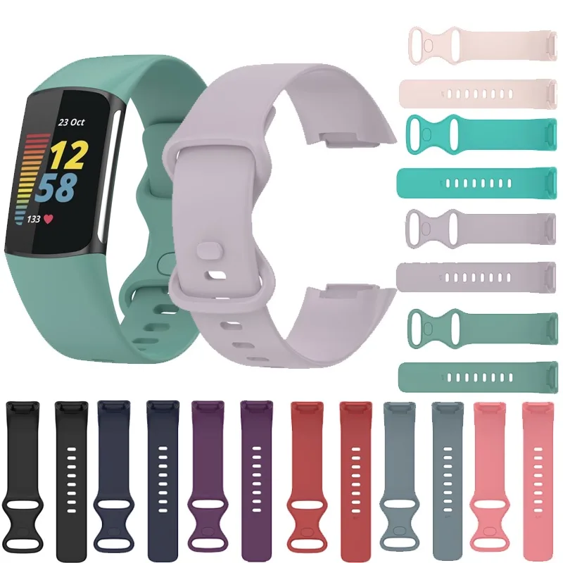 สายนาฬิกาข้อมือ แบบเปลี่ยน สําหรับ Fitbit Charge 5