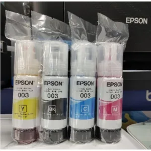 หมึก Epson 003 แท้ % Epson L3110 L3150 L3210 L3216 L3250 L3256 L5290 L5296（สามารถออกใบเสร็จได้）