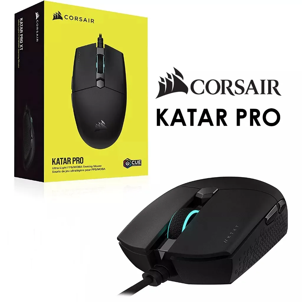 MOUSE (เมาส์เกมมิ่ง) CORSAIR KATAR PRO Ultra-Light Gaming Mouse 12