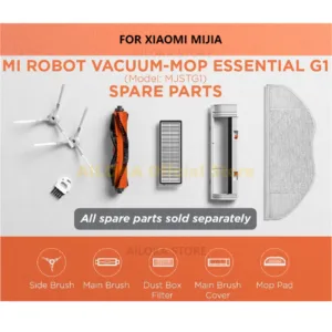 【อุปกรณ์เสริม】For Xiaomi Mi Robot Vacuum-mop Essential G1 MJSTG1 แปรงหลัก แปรงด้านข้าง เศษผ้า ฝาครอบแปรงหลัก ยางล้อรถยนต์ ล้อหน้า แผ่นกรอง HEPA