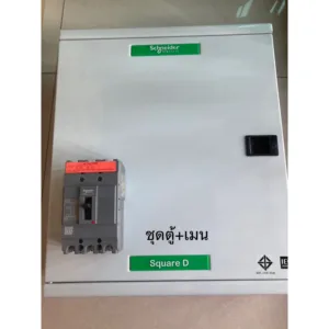 SQUARE D SCHNEIDER อุปกรณ์ควบคุมไฟฟ้า 3 เฟส 4 สาย ตู้โหลด เซ็นเตอร์ 12 ช่องรุ่นQO3-100EZ12G/SN ตู้พร้อมเมน 30Ka
