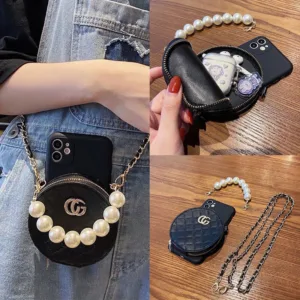 Fashion Case For Samsung Galaxy S25 S24 ultra S23 FE S22 S21ultra S23ultra s23+ Note20 Note10 Pro S22 S21 S20 FE S10 S9 S8 Plus Note9 Note8 s25ultra s24ultra Leather Coin Purse Card Bag Soft Phone Cover