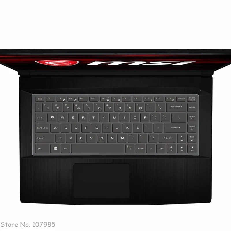 เคสแป้นพิมพ์ซิลิโคนใส สไตล์โมเดิร์น สําหรับ MSI GS65 GF65 GF63 Thin WF65 WS65 WP65 Bravo 15 Creator P65 15M PS63 PS42 14A