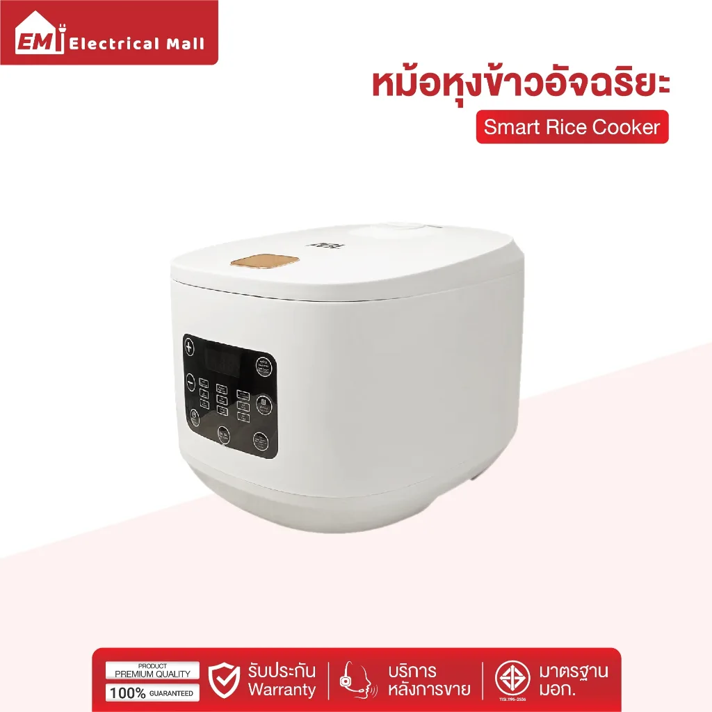 ABL หม้อหุงข้าวดิจิตอลไฟฟ้า 900W หม้อหุงข้าวอัจฉริยะ ฟังก์ชั่นครบ ปรับระดับความร้อนได้ตาม