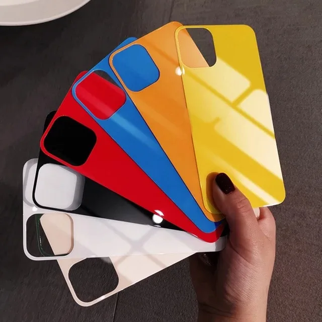 สําหรับ iPhone 11 Pro Max 7 8 Plus 7 8 6 6s Plus X XR Xs Max 9H เต็มรูปแบบ ป้องกัน ด้านหลัง ฟิล์มป้องกัน