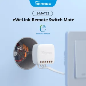 Sonoff S-MATE2 Extreme Switch Mate eWeLink รีโมตคอนโทรลผ่านสวิตช์อัจฉริยะ สําหรับสมาร์ทโฮมทํางานร่วมกับ Alexa Google Home IFTTT