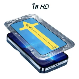 ⚡️Hot ติดง่าย⚡️ฟิล์มกระจกสำหรับรุ่น แบบเต็มจอ ใสHD  for iPhone 16/15 Pro Max 14 13 12 11 12 mini 6/6s/8/7 Plus XR/XS Max