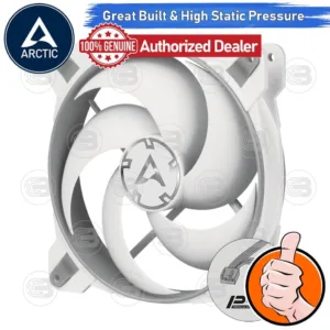 [CoolBlasterThai] ARCTIC BioniX P140 Grey-White Pressure-optimised with PWM PST(size 140 mm.) PC Fan Case ประกัน 10 ปี