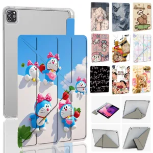 เคสไอแพดรูปตัว Y สำหรับ gen5 gen6 Air1 Air2 9.7 gen7 gen8 gen9 10.2 Air3 Pro 10.5 Air4 10.9 pro11 ใสกลับ