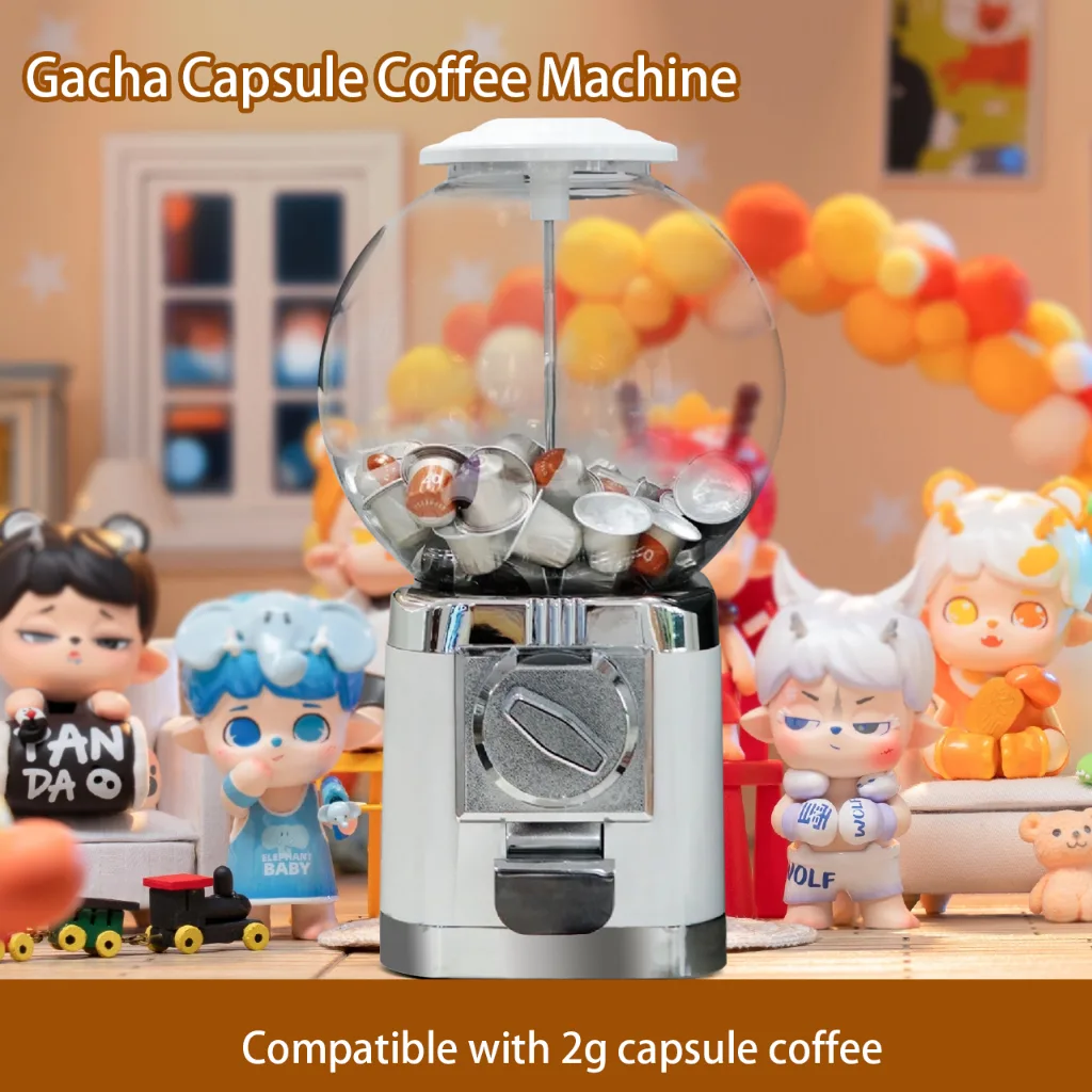 【COD】ใส่แคปซูลกาแฟแบบหมุนcapsule coffee machine แบบไม่ต้องหยอดเหรียญ กาแฟแคปซูลNespresso capsule สุ่มรสกาแฟที่ชอบ