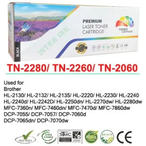 หมึกพิมพ์ Brother DCP-7055 / DCP-7057 / DCP-7060D / DCP-7065dn / DCP-7070dw (TN-2280) สีดำ Color Box