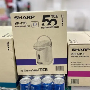 SHARP [KP-19S กระติกน้ำร้อน ชาร์ป 1.8 L ลิตร] Electric Jar Pot ชาร์ป KP19S กระติกน้ำ ต้มน้ำร้อน