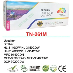 หมึกพิมพ์ Brother MFC-9140CDN / MFC-9330CDW / MFC-9340CDW (TN-261) สีแดง Color Box