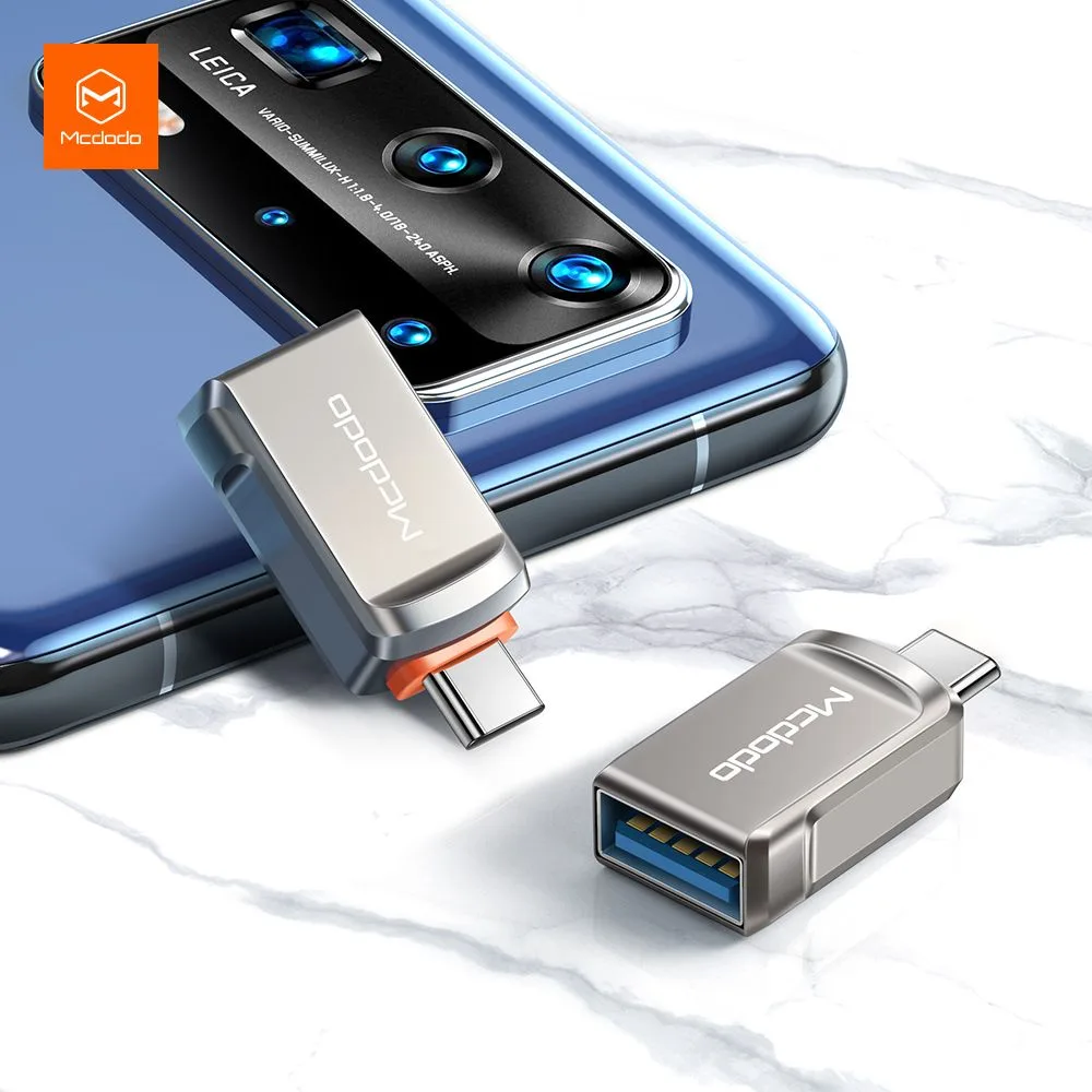 Mcdodo หัวแปลงUSB to Type C แปลงสายชาร์จได้ รองรับการโอนถ่ายข้อมูลเข้าflash drive และรองรับการใช้เมาส์ และคีย์บอร์ด