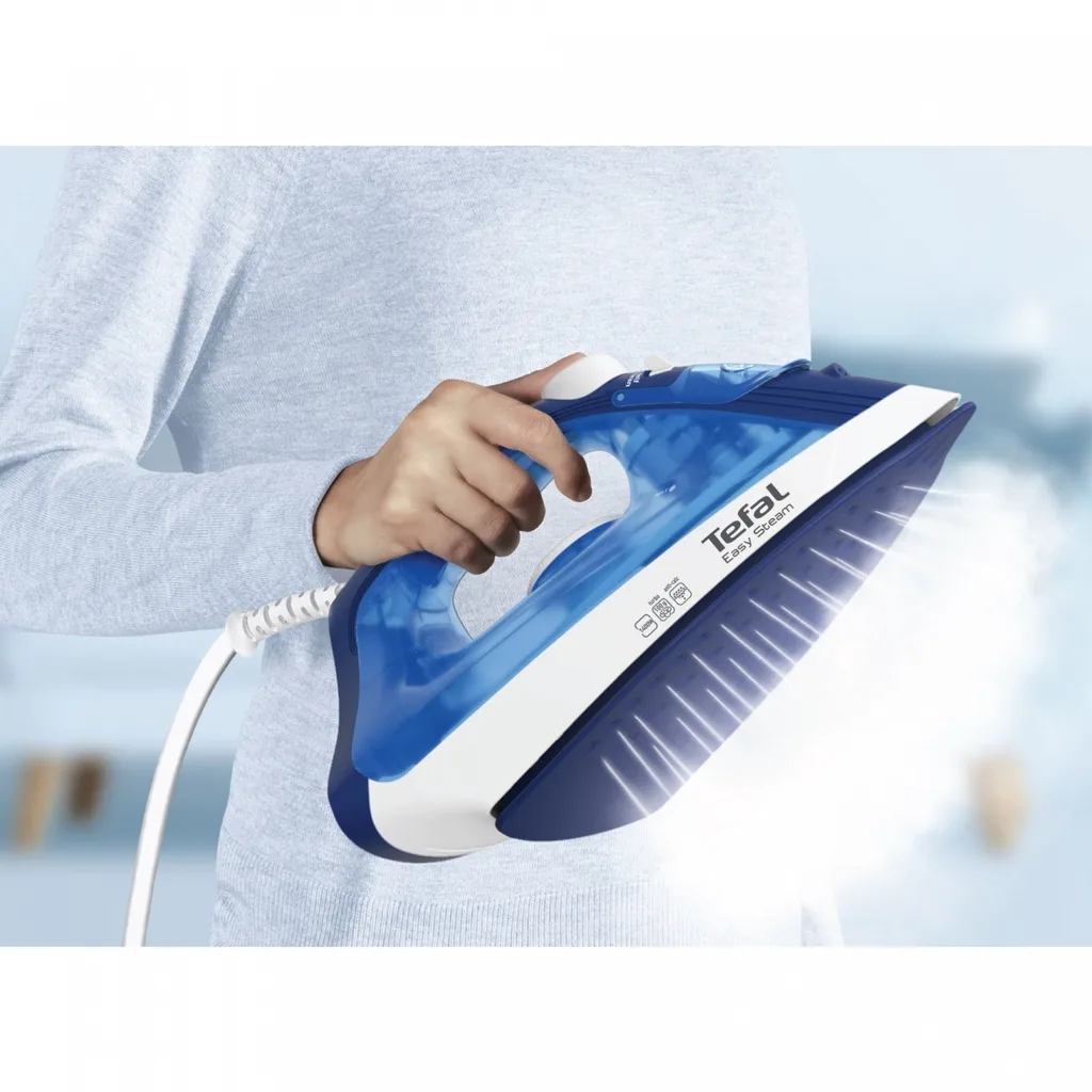 GlobalHouse TEFAL เตารีดไอน้ำ FV1941 สีน้ำเงิน สินค้าของแท้คุณภาพดี