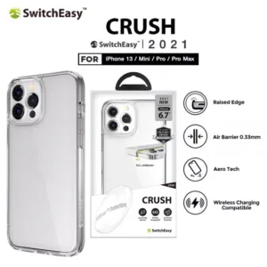 SwitchEasy Crush เคสใส เคสกันกระแทก 1.2เมตร i13 13pro 13promax i12 12pro 12promax 11promax 14pro 14promax 15pro 15promax