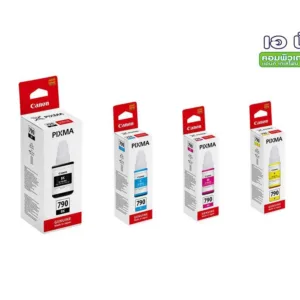 ต้นฉบับภาษาญี่ปุ่น หมึกปริ้นเตอร์ หมึกแท้ (พร้อมกล่อง BOX)Canon GI-790 เหมาะสำหรับ G1000/ G2000/G3000/G1010/G2010/G3010